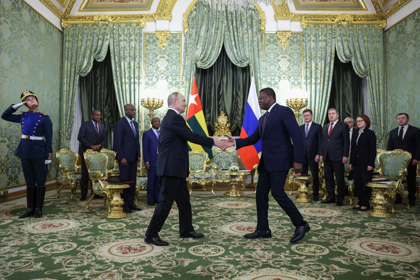 A Lomé, au Togo, la marine militaire russe a désormais un accès privilégié au port