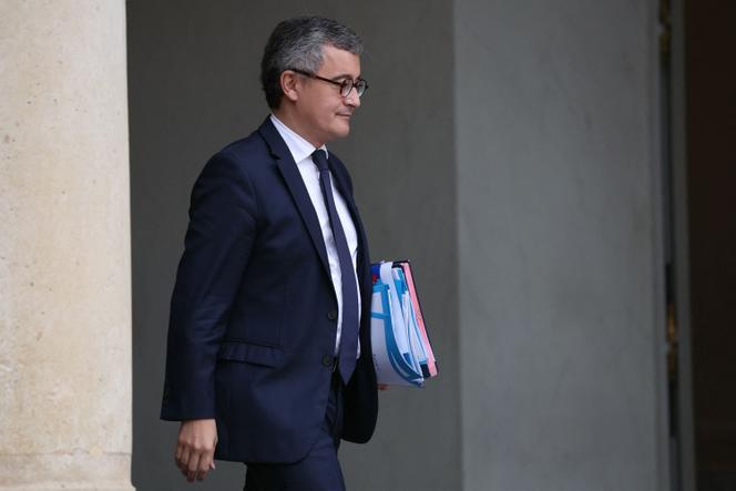 Le ministre de la justice, Gérald Darmanin, à l’Élysée, le 19 novembre 2025.