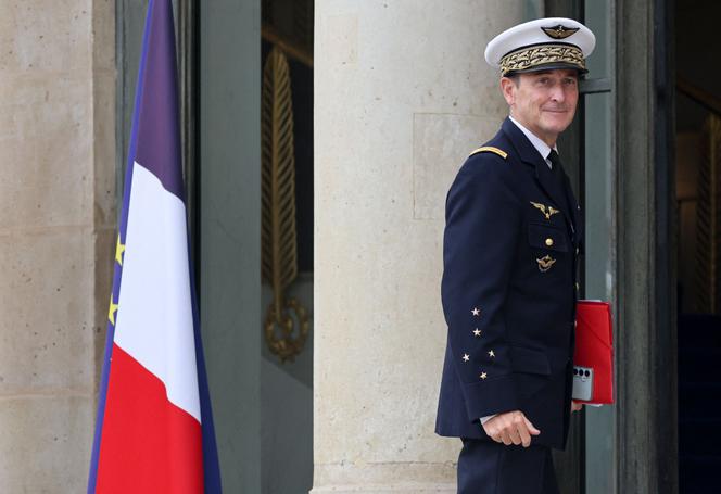 TNI Chief of Staff Fabien Mandon, 4 September 2025 at the Elysée. 
