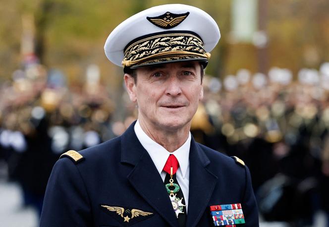 Fabien Mandon, chef d’état-major des armées, à Paris, le 11 novembre 2025.