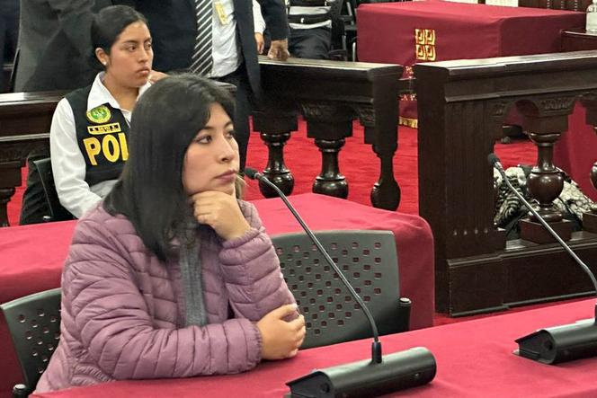 L’ancienne première ministre Betssy Chavez en juin 2023 à Lima, au Pérou.