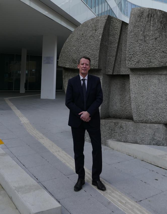 Marc Humbert, at the University of Paris-Saclay, in February 2023. 