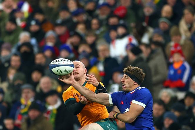 France struggled for a long time against the Wallabies, before accelerating late in the game.