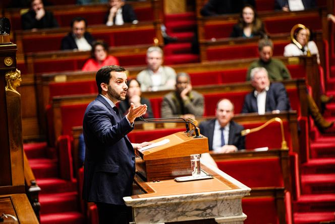 Jean-Philippe Tanguy, député du Rassemblement national, à l’Assemblée nationale, à Paris, le 22 novembre 2025.