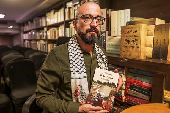 Bassem Khandaqji, au Caire, le 14 novembre 2025. 