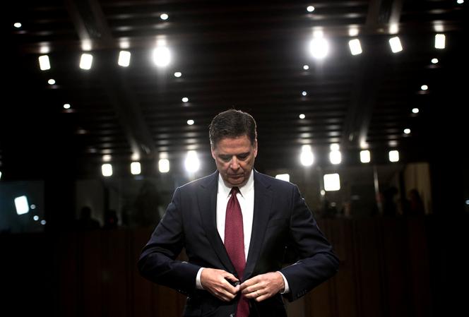 O ex-diretor do FBI James Comey em Washington, DC, 8 de junho de 2017.