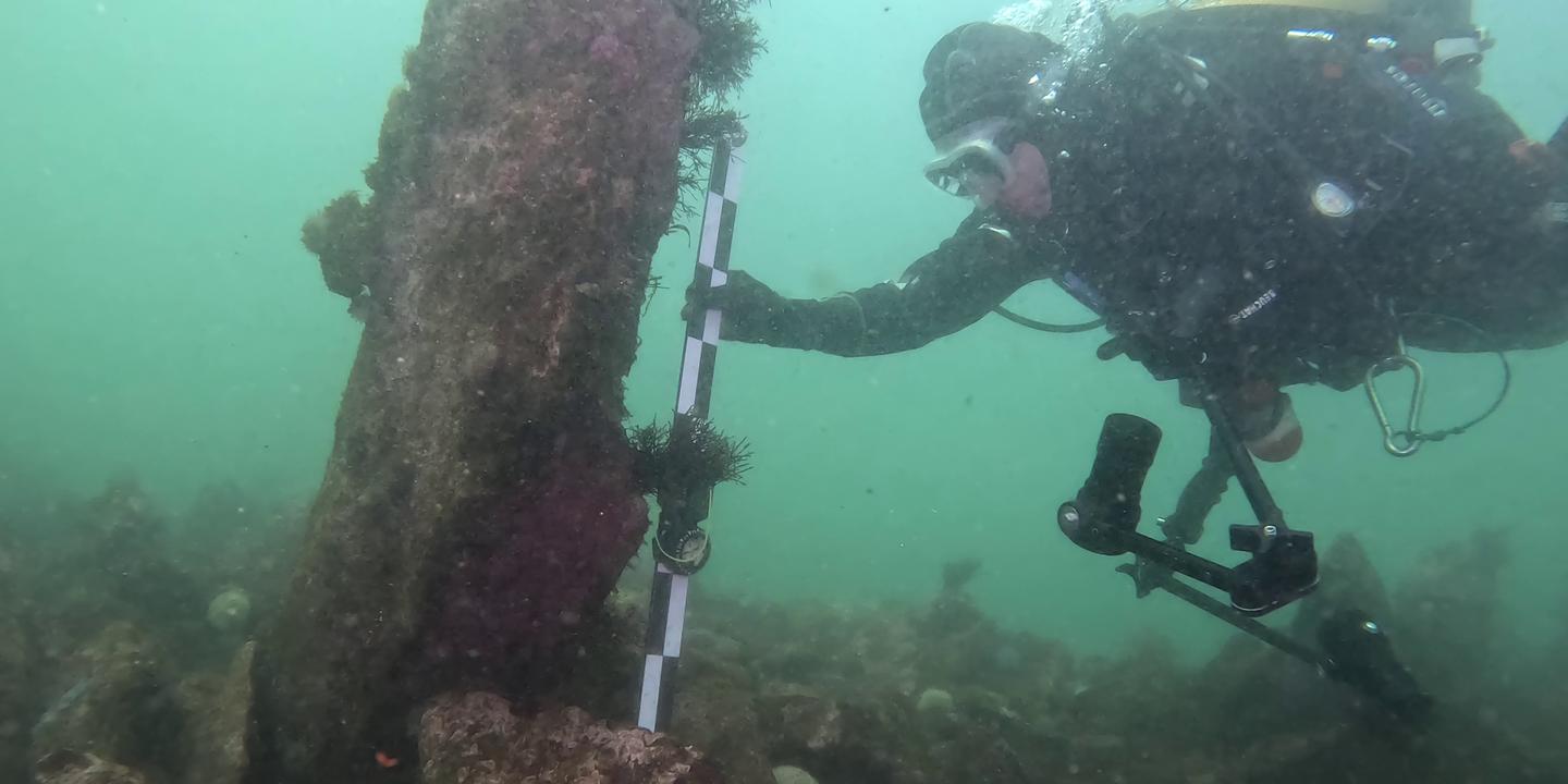 Un mur géant de 7 000 ans découvert au large de l’île de Sein