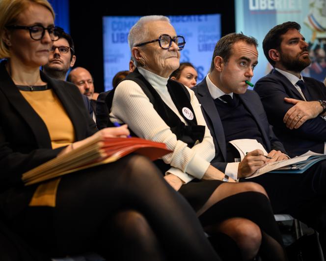 Françoise Gatel, ministre de l’aménagement du territoire et de la décentralisation, lors du congrès des maires, à Paris, le 25&nbsp;novembre&nbsp;2025.