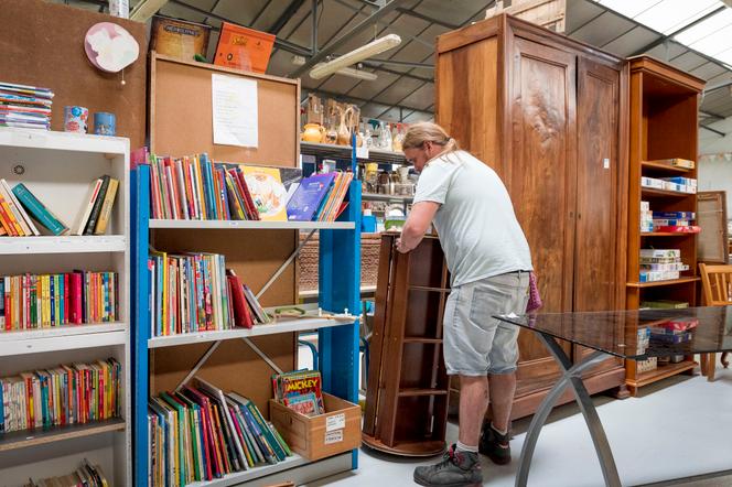 Une entreprise à but d’emploi (EBE), à Bléré (Indre-et-Loire), le 26 mai 2025.