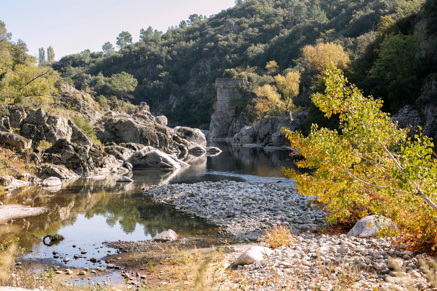 La Dolce Via, une voie pour admirer les gorges verdoyantes de la vallée de l’Eyrieux