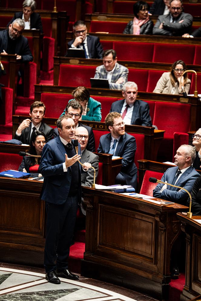 Le premier ministre, Sébastien Lecornu, à l’Assemblée nationale, à Paris, le 25 novembre 2025.