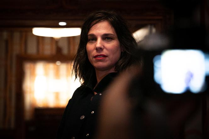 La réalisatrice française Sophie Letourneur, au 48ᵉ Festival du cinéma américain de Deauville, le 7 septembre 2022.