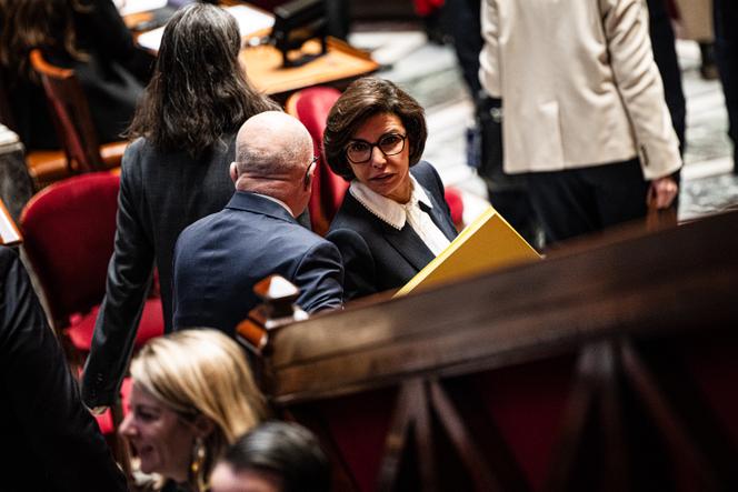 La ministre de la culture, Rachida Dati, à l’Assemblée nationale, à Paris, le 25 novembre 2025.