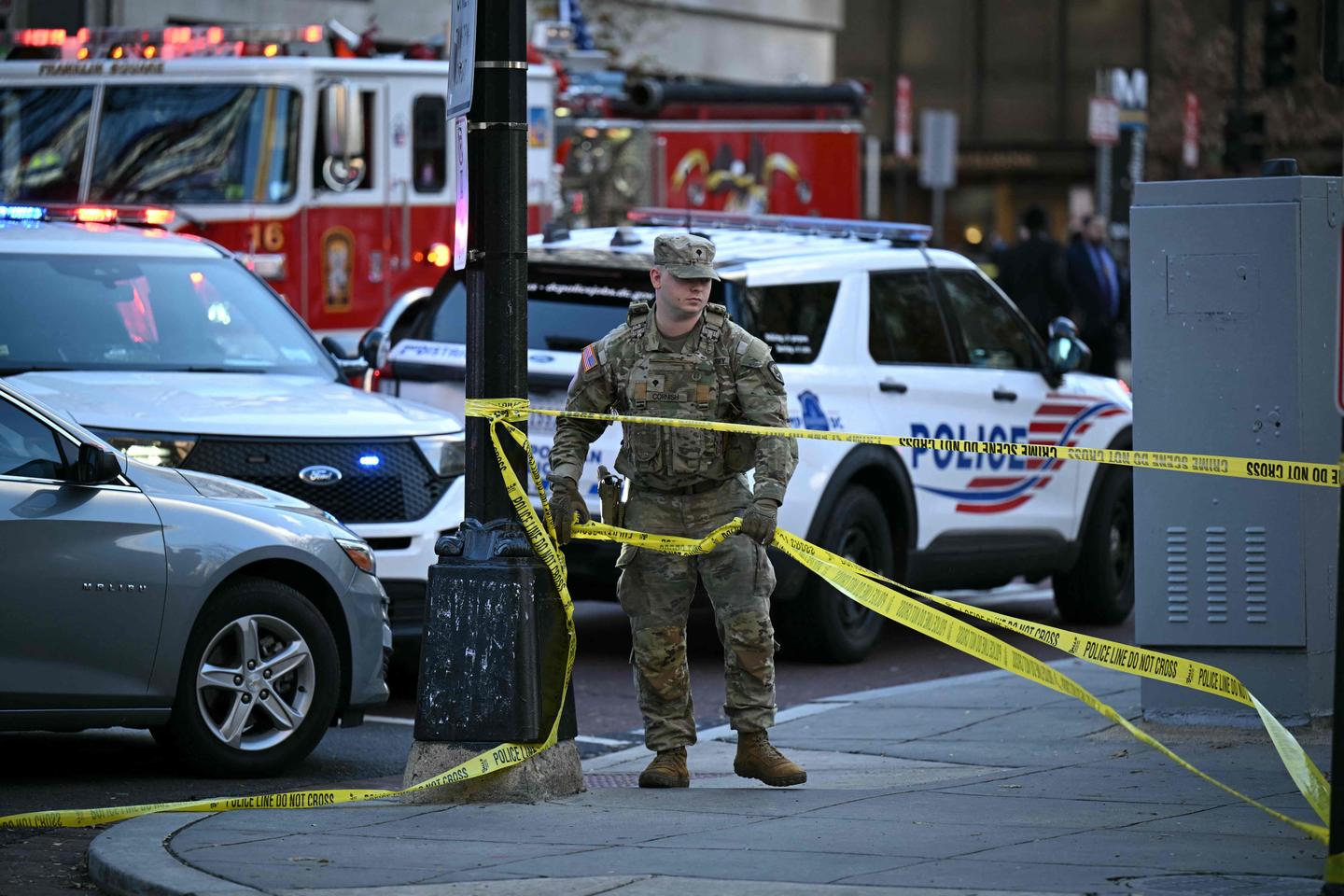 Two National Guard members critically wounded in shooting near White House