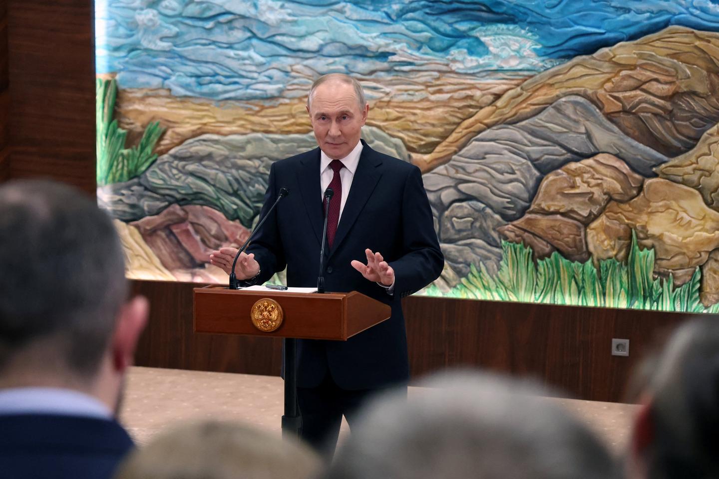 Putin says Russia will end war only when Ukraine retreats