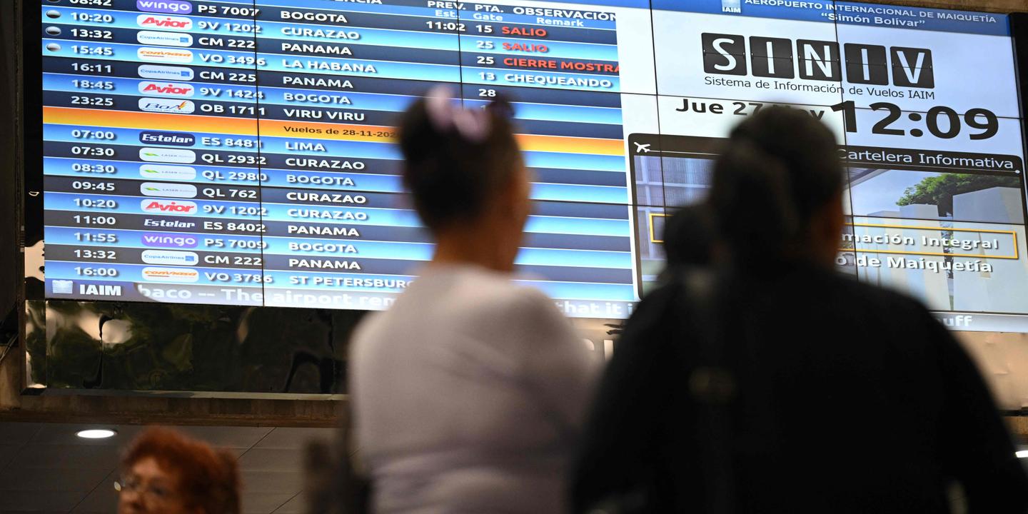 Un vol espagnol atterrit au Venezuela, première liaison européenne depuis la capture de Maduro