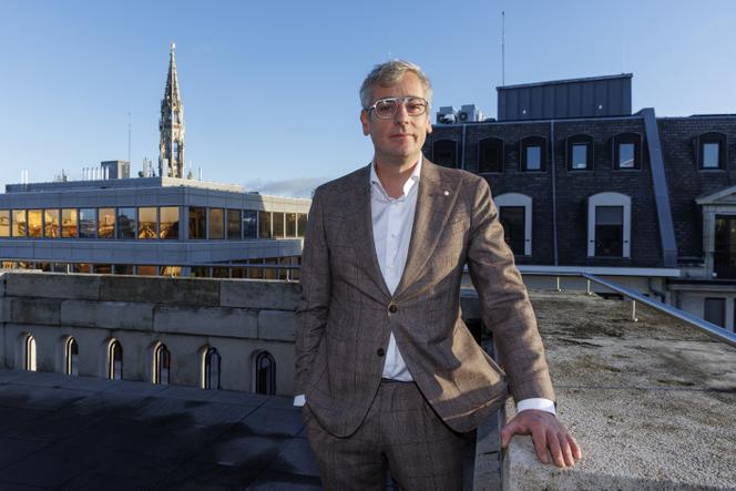 Le ministre du budget de la région de Bruxelles-Capitale, Dirk De Smedt, à Bruxelles, le 24 octobre 2025.