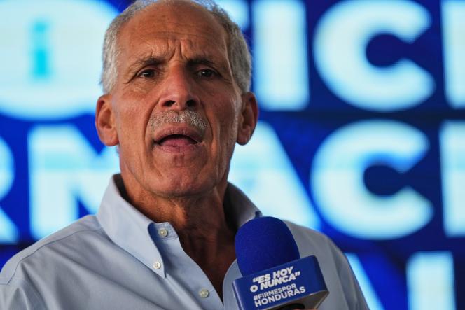 Nasry Asfura à Tegucigalpa, le 1ᵉʳ&nbsp;décembre&nbsp;2025. 