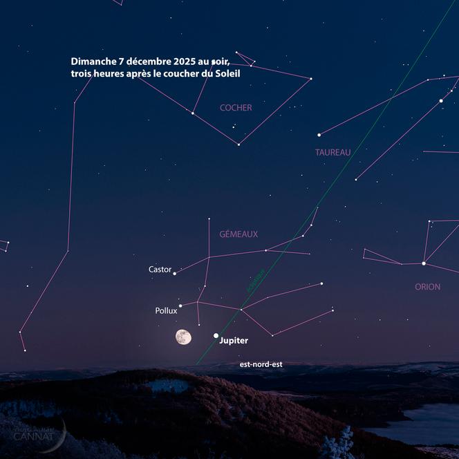 Dimanche 7 décembre 2025 au soir.