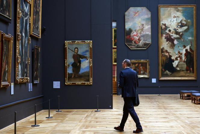 Au Musée du Louvre, à Paris, le 2 décembre 2025.