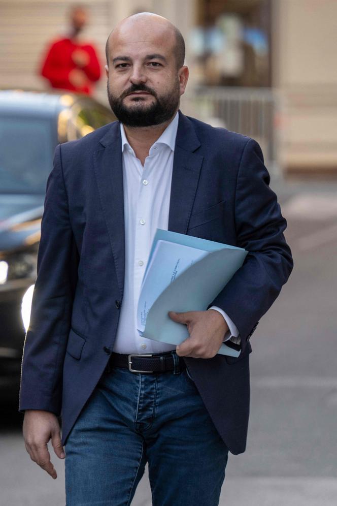 Le maire de Fréjus, David Rachline (RN), à Draguignan (Var), le 30 septembre 2025.