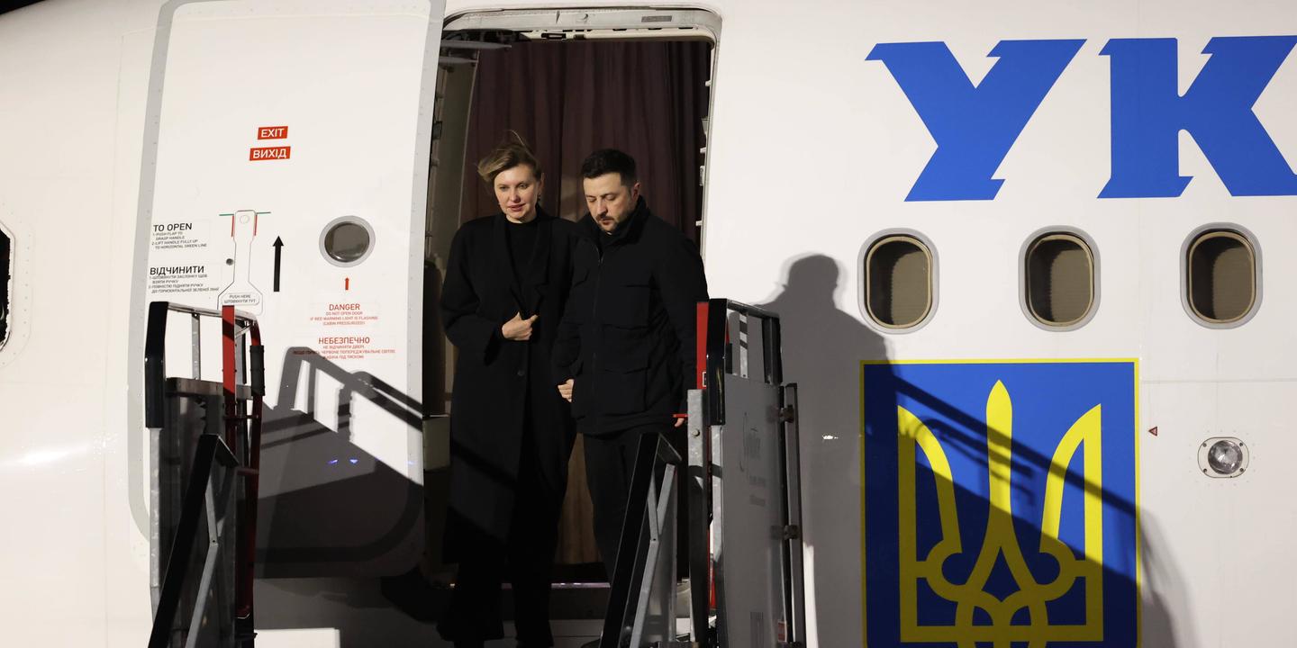 Des drones détectés à l’arrivée de l’avion de Volodymyr Zelensky, lundi, en Irlande