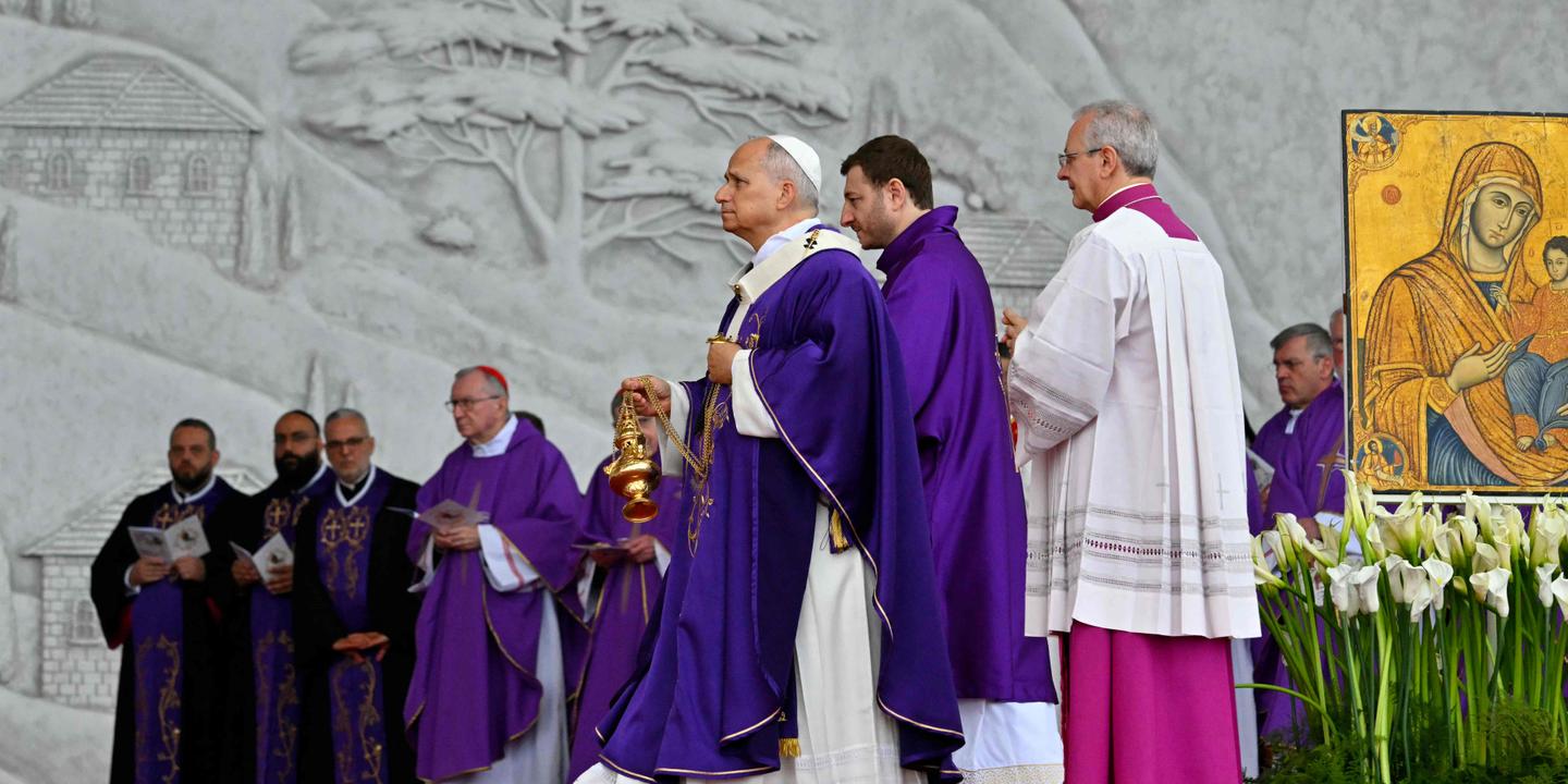 EN DIRECT, visite du pape au LibanÂ : LÃ©on XIV appelle Ã  Â«Â de nouvelles...