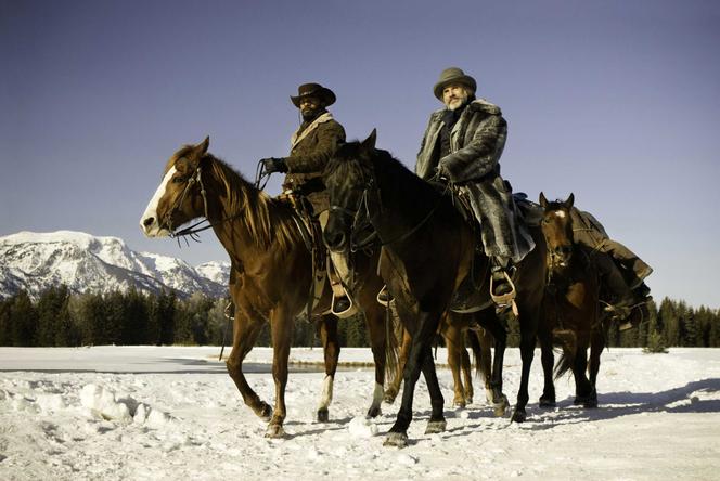Jamie Foxx et Christoph Waltz, dans le film « Django Unchained » (2012), de Quentin Tarantino.