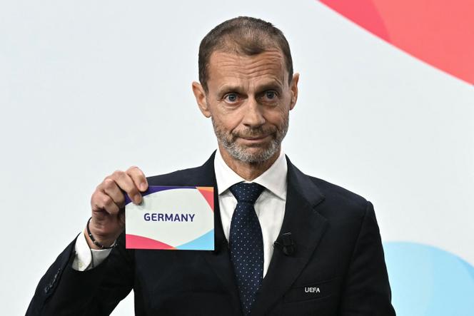 Aleksander Ceferin,  le président de l’UEFA, le 3 décembre 2025, à Nyon (Suisse).  
