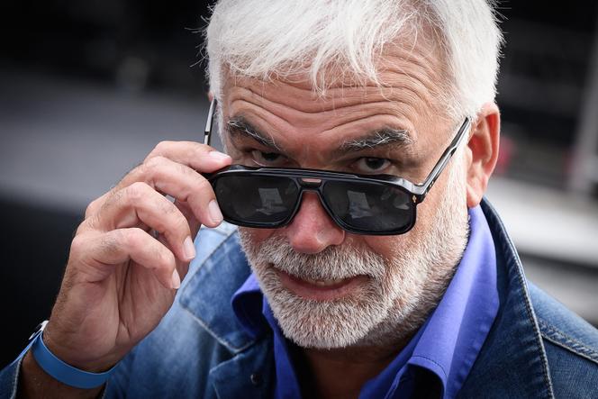 Pascal Praud, animateur de la chaîne CNews et de la station de radio Europe 1, à La Baule, le 17 août 2023.