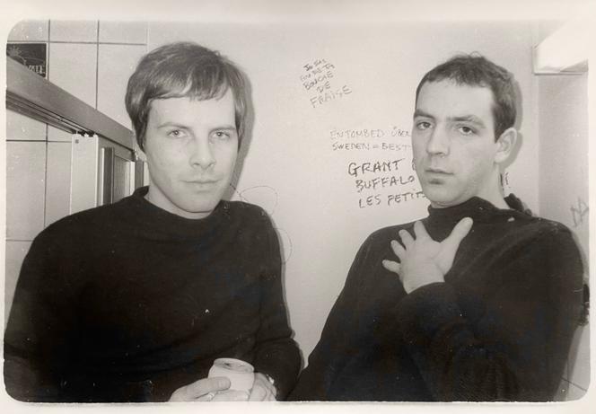 Philippe Katerine et Gaëtan Chataigner, en 1995.