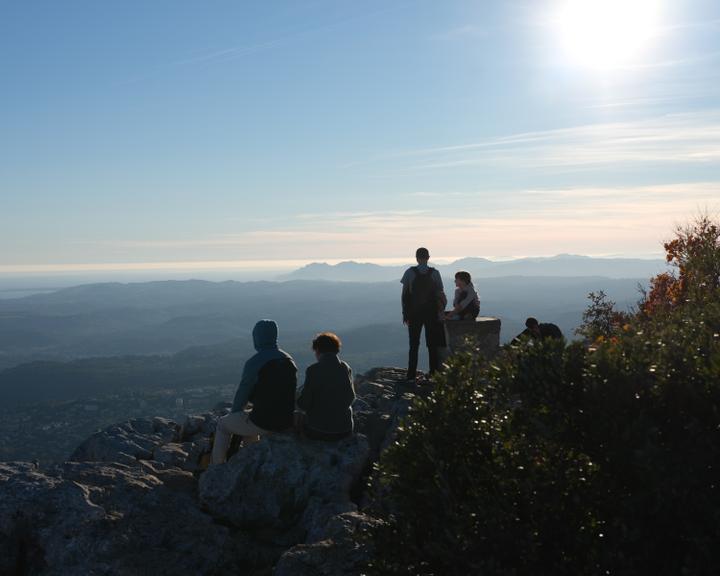 Au sommet du baou, à Saint-Jeannet (Alpes-Maritimes), le 29 novembre 2025.