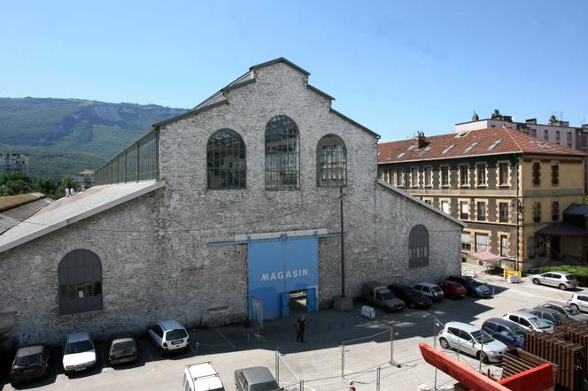 Le Centre national d’art contemporain, le Magasin, sur l’ancien site industriel Bouchayer-Viallet, à Grenoble, en 2010.