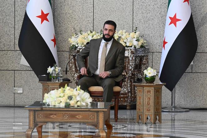 Le président syrien, Ahmed Al-Charaa, à Damas, le 4 décembre 2025.