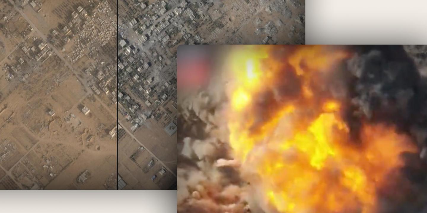 GazaÂ : comment lâ€™armÃ©e israÃ©lienne rase la partie de lâ€™enclave...