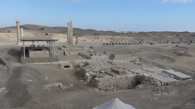 Nécropole royale de Tanis (Egypte), le 5 octobre 2024.