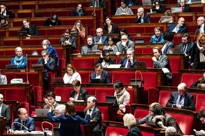 A l’Assemblée nationale, à Paris, le 5 décembre 2025.