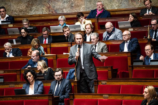 Le député socialiste de l’Essonne Jérôme Guedj, à l’Assemblée nationale, à Paris, le 5 décembre 2025.