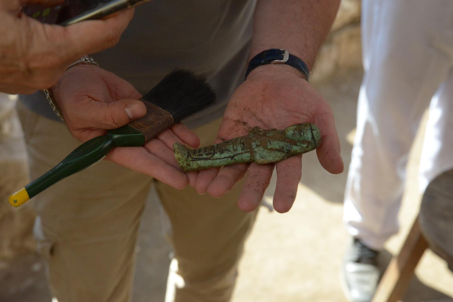 Des statuettes funÃ©raires Ã©gyptiennes dÃ©couvertes dans la citÃ© antique de Tanis