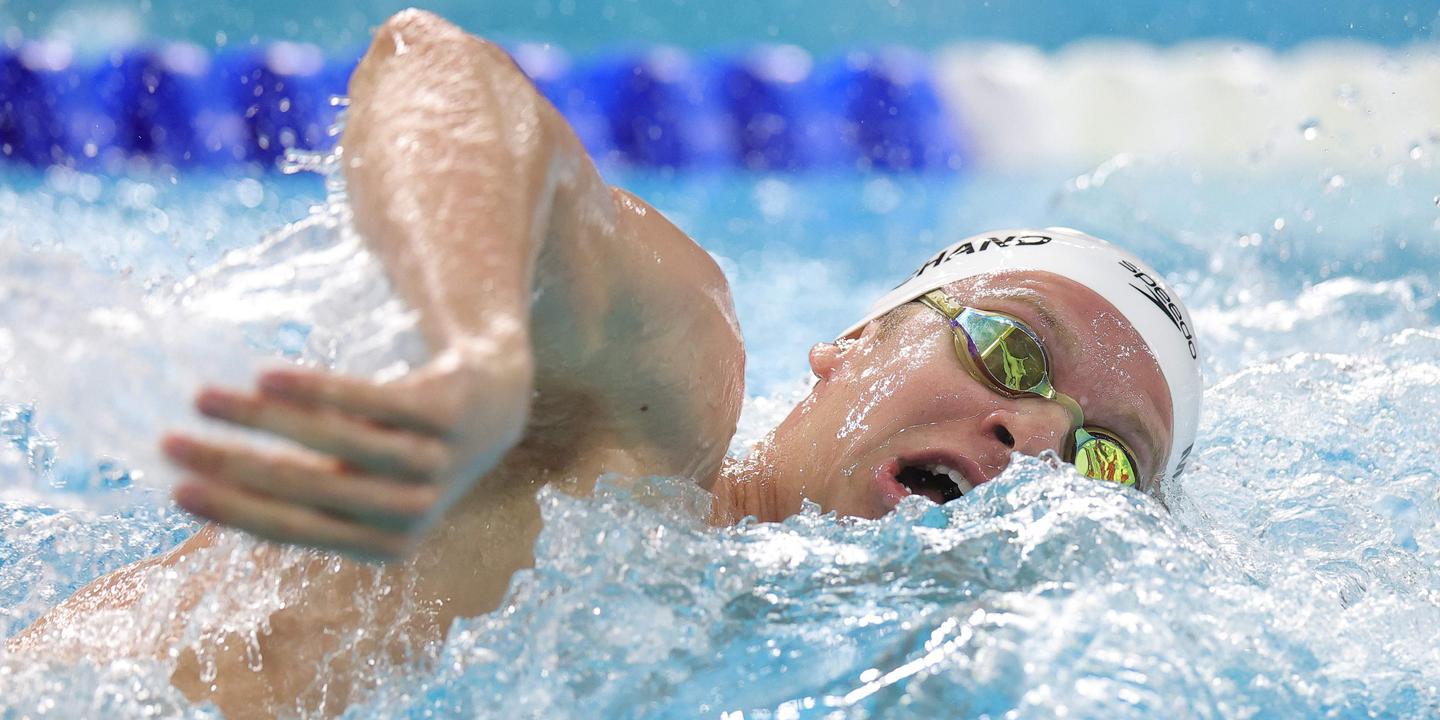 Léon Marchand à toute vitesse à l’US Open d’Austin