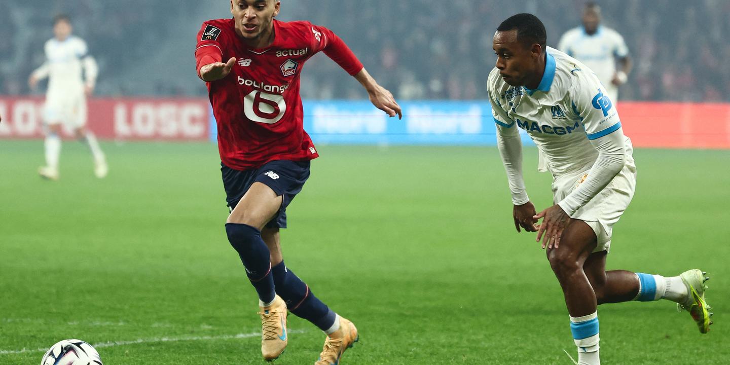 Ligue 1 : Lille s’impose face à Marseille, Monaco battu à Brest