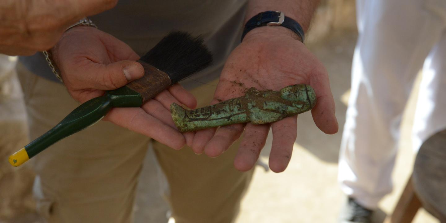 Des statuettes funéraires égyptiennes découvertes dans la cité antique de Tanis