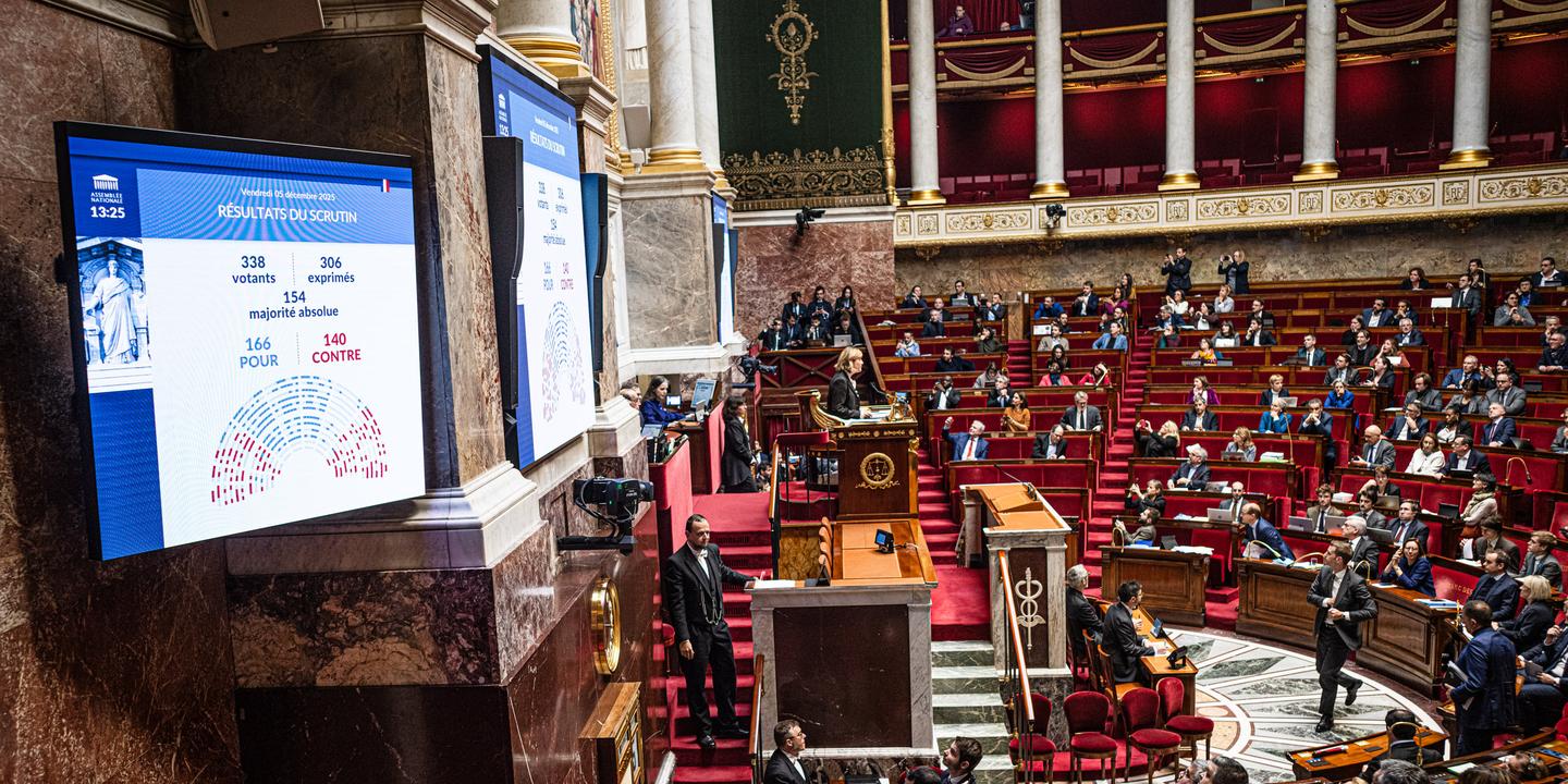 EN DIRECT, budget 2026Â : les dÃ©putÃ©s votent en faveur de la partie recettes du budget de...