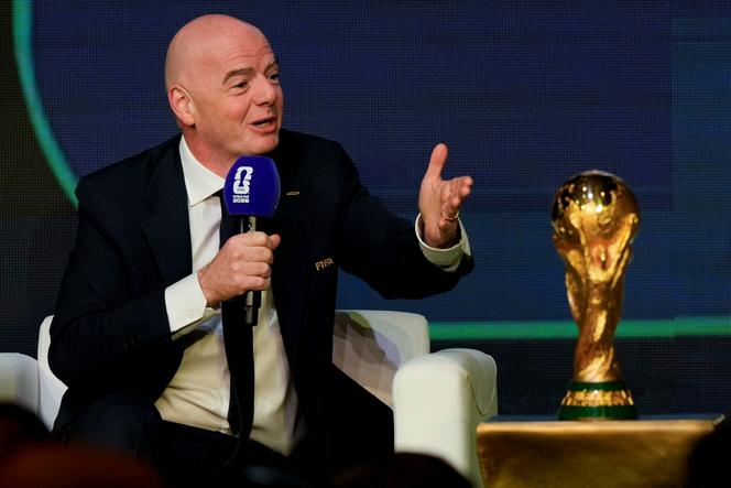 Le président de la FIFA, Gianni Infantino, à Washington, le 6 décembre 2025.