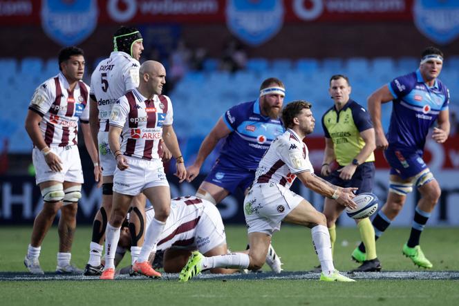 L’Union Bordeaux-Bègles s’est imposée face aux Blue Bulls, samedi 6 décembre 2025, à Pretoria (Afrique du Sud), lors d’un match de la phase de groupes de la Champions Cup.