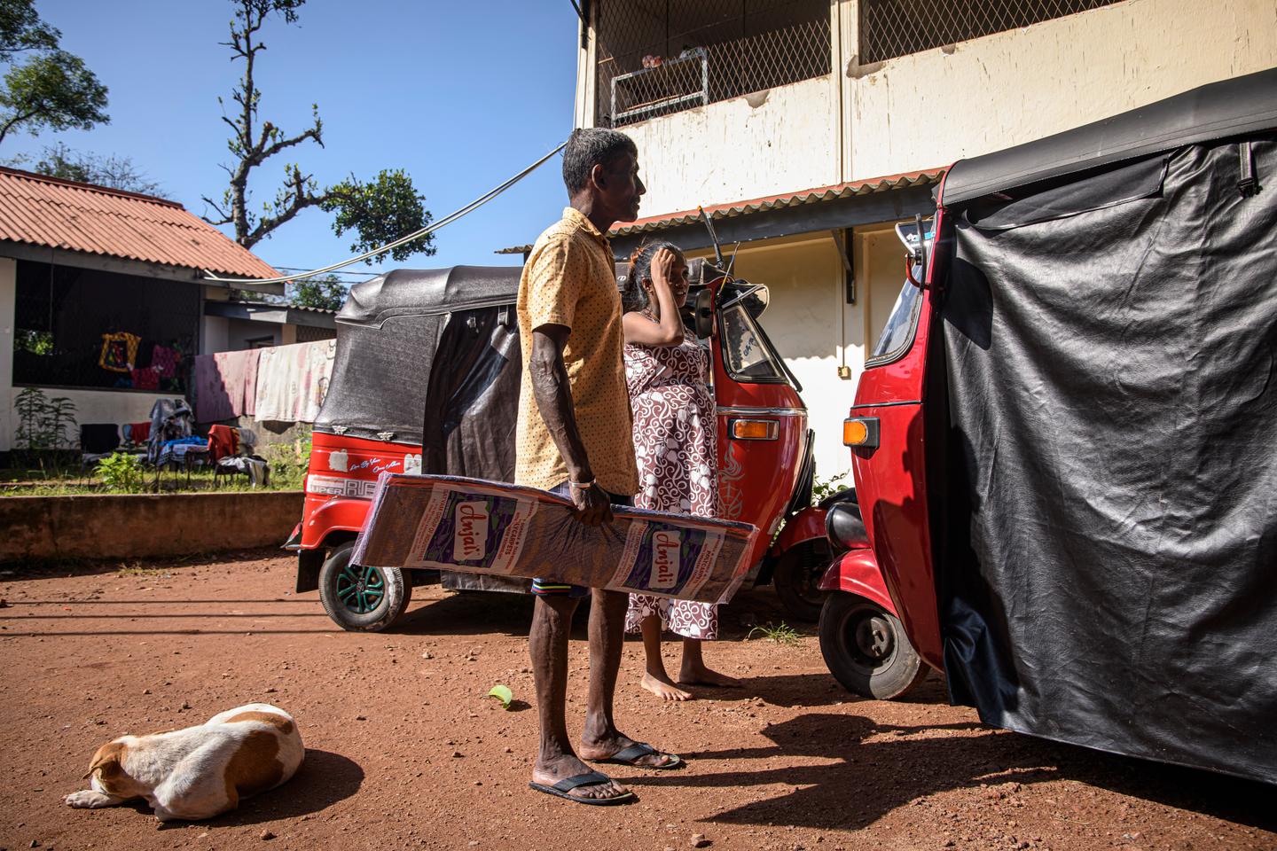 Au Sri Lanka, dans les Â«Â quartiers basÂ Â» de Colombo, lâ€™eau sâ€™est...