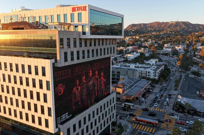 Les studios de Netflix, à Los Angeles, le 5 décembre 2025.