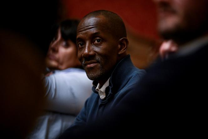 Le candidat LFI à la mairie de Saint-Denis, Bally Bagayoko, à Romainville (Seine-Saint-Denis), le 20 septembre 2023.