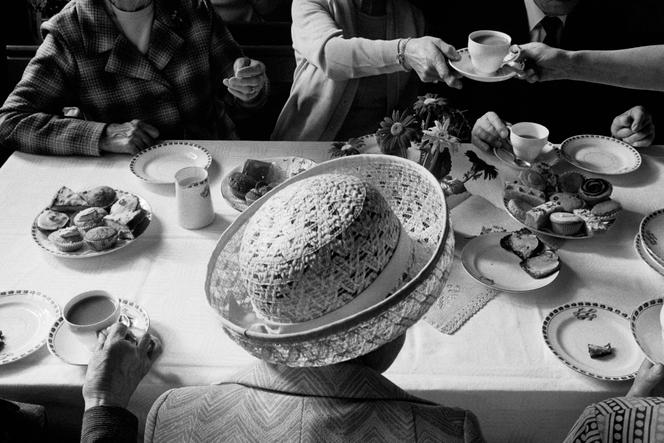 Thé d’anniversaire de la chapelle Boulderclough Methodist, à Calderdale (Grande-Bretagne). 1975-1980.