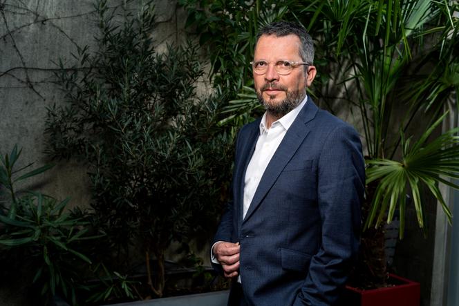 David Cluzeau, président de l’Union des employeurs de l’économie sociale et solidaire (Udes), à Paris, le 27 mars 2025.